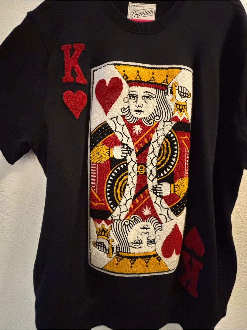 D9 Reserve Premium King of Hearts black Sweatshirt